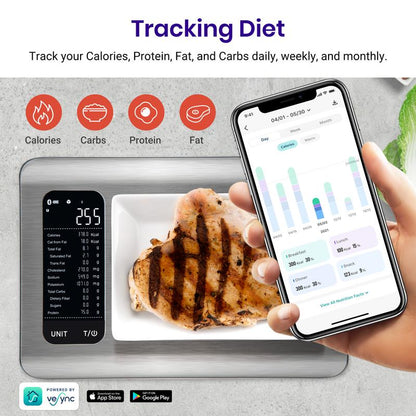Chiniva® Smart Food Scale