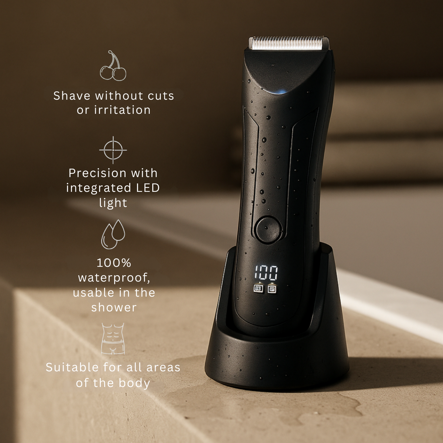 Your ideal ally for a flawless intimate shave