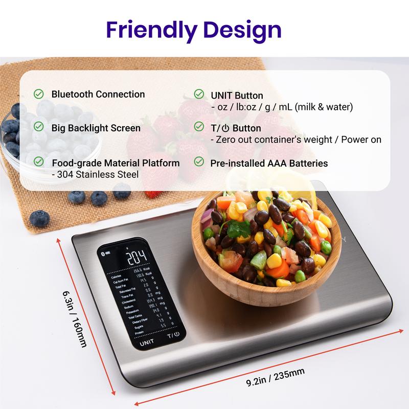 Chiniva® Smart Food Scale