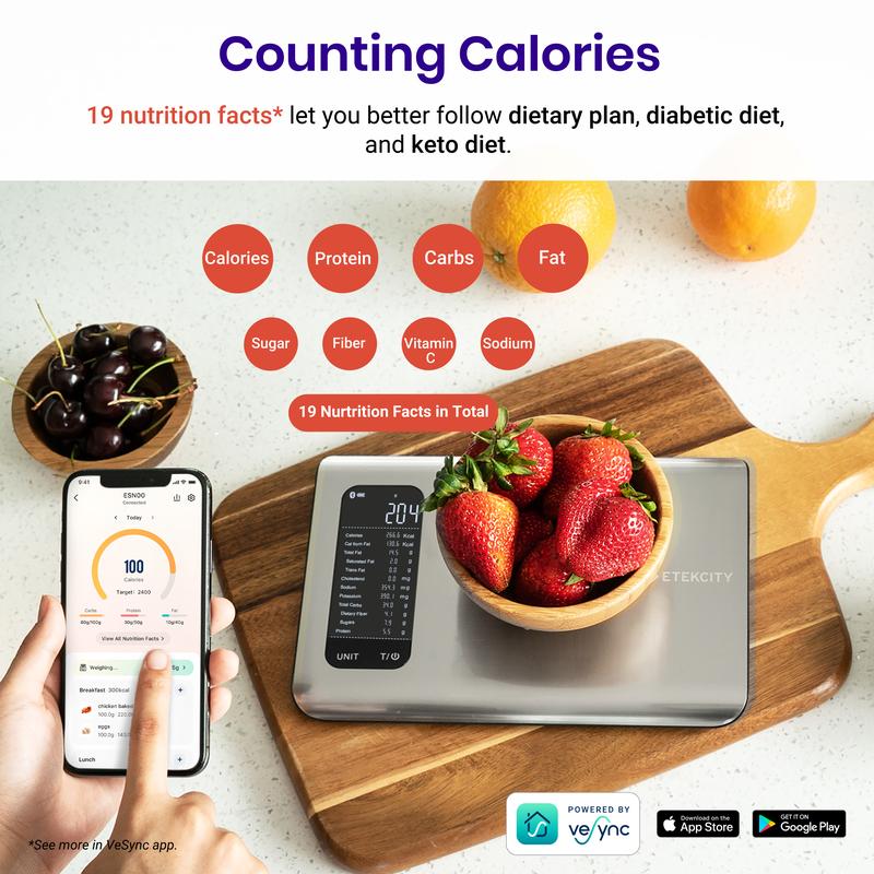 Chiniva® Smart Food Scale